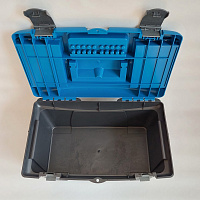 Ящик для инструментов 16" (410 х 230 х 190 мм) с морозостойким замком ПРАКТИК (27802201)