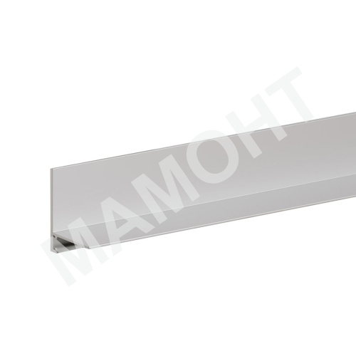 Микроплинтус L щелевой Profiling 2,7 м серебро матовый (7 пружин в комплекте)