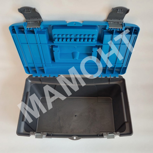 Ящик для инструментов 16" (410 х 230 х 190 мм) с морозостойким замком ПРАКТИК (27802201)