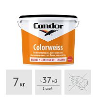 Краска акриловая Condor Colorweiss, 7 кг