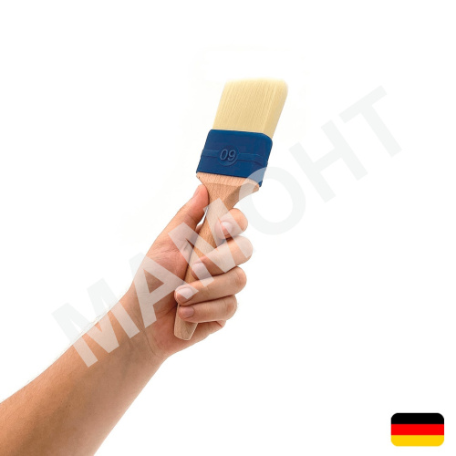 Кисть плоская для красок на водной основе 60 мм МАМОНТ (INS-MMNT-1091)