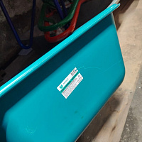 Тачка строительная с одним колесом RV Plast