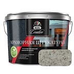Штукатурка декоративная мраморная Dufa Creative 791-N (фракция 0,5-1,0 мм), 15 кг