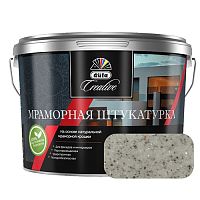 Штукатурка декоративная мраморная Dufa Creative 791-N (фракция 0,5-1,0 мм), 15 кг