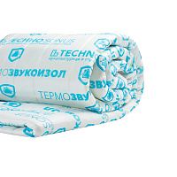 Мат звукопоглощающий ТехноСонус ТермоЗвукоИзол Лайт 10 мм, 15 м2