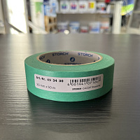 Лента малярная тонкая гладкая 30 мм х 50 м STORCH Das Dunkelgrüne зеленая