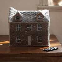 Пленка полиэтиленовая воздушно-пузырьковая бесцветная 0,4 х 5 м UNIBOB