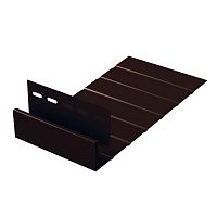 J-фаска Ю-Пласт 3 м, Темно-коричневый