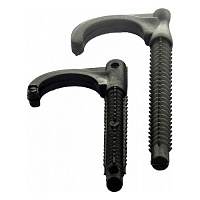 Крюк одинарный для крепления труб