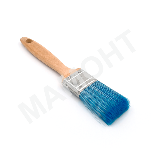 Кисть плоская Solid Pro L, сине-белая, 40 мм МАМОНТ (INS-MMNT-1093)