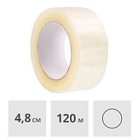 Скотч упаковочный бесцветный 48 мм x 120 м (1203RP872)