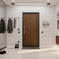 Дверь МАРС 6 Классика Мокко / Дуб темный Промет