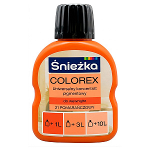 Пигмент концентрат Sniezka Colorex №21 оранжевый, 100 мл