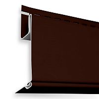 Основание угла UP Decor для сайдинга Ю-Пласт 3 м, Коричневый