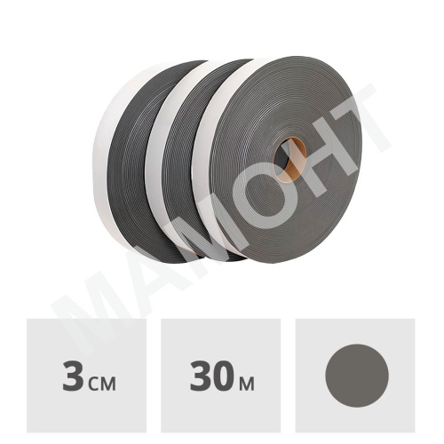 Лента уплотнительная ПЭС EUROBAND 30 мм x 30 м