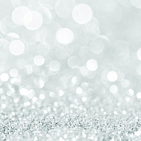 Блестки VGT PET GLITTER серебро, 0,05 кг