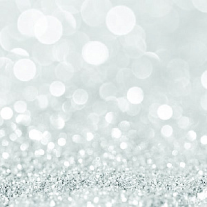 Блестки VGT PET GLITTER серебро, 0,05 кг