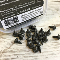 Саморез 3.5*9.5 мм для листового металла "клоп", фосфат, острый 250 шт. МАМОНТ