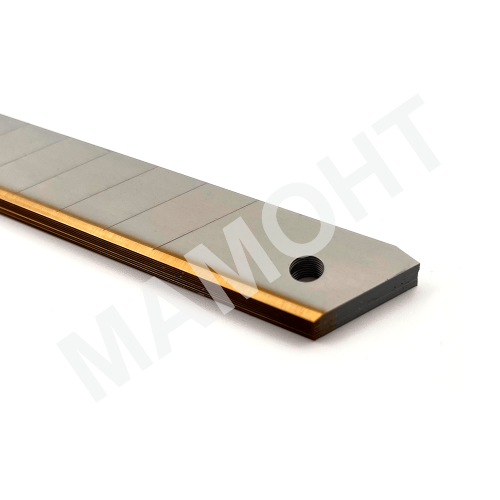 Лезвия сменные для ножа, двойная закалка, 18 мм МАМОНТ (INS-MMNT-1085)