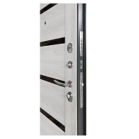 Дверь ТИТАН Букле графит / Сканди Промет