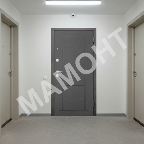 Дверь МАРС 12 Зеркало Антрацит / Эшвайт Промет - Фото 3