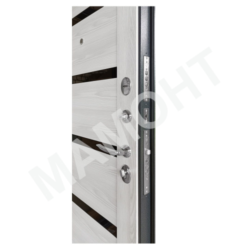 Дверь ТИТАН Букле графит / Сканди Промет - Фото 4