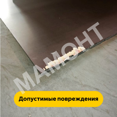 Фанера ламинированная сорт 3/3 (18 мм) 244 x 122 см - Фото 4