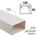Кабель-канал 100 х 60 мм белый, 2 м REXANT