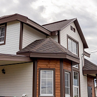 Гибкая черепица ТЕХНОНИКОЛЬ Финская Аккорд Коричневый, 3 м2