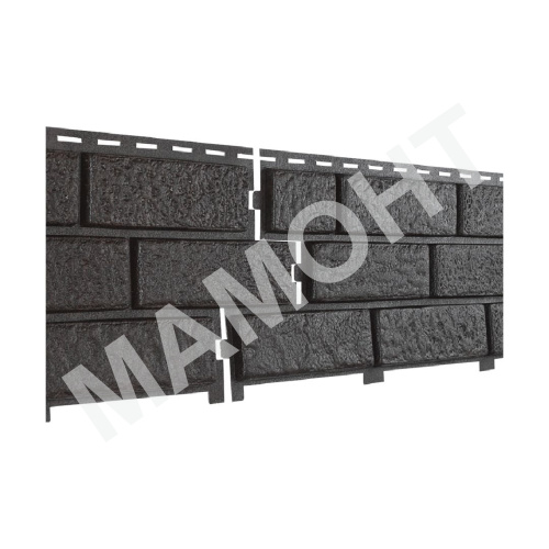 Фасадная панель Ю-Пласт Stone House КИРПИЧ Коричневый