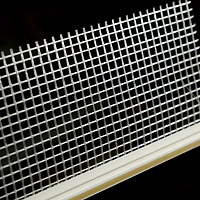 Профиль оконный примыкающий 6 мм с сеткой, длина 2.4 м