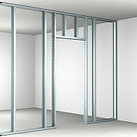 Профиль направляющий усиленный (для проёмов) Knauf UA 50x40 мм, сталь 2.0 мм