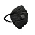 Респиратор с клапаном выдоха KN95 FFP2 черный - Превью 2