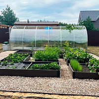 Грядочная доска UnoDeck Letto 200 х 25 мм, 3 м, графит