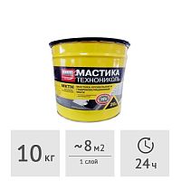 Мастика битумно-полимерная кровельная ТехноНиколь МБПХ (МКТН), 10 кг