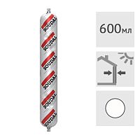 Клей-герметик полиуретановый Soudal Soudaflex 40FC белый, 600 мл