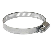 Хомут стальной червячный