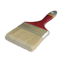 Кисть плоская ЕВРО, натуральный ворс SPRAVA, 4"/100 мм