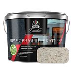 Штукатурка декоративная мраморная Dufa Creative 792-N (фракция 0,5-1,0 мм), 15 кг