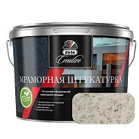 Штукатурка декоративная мраморная Dufa Creative 792-N (фракция 0,5-1,0 мм), 15 кг