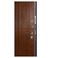 Дверь ТИТАН Антеро Антрацит / Дуб темный Промет