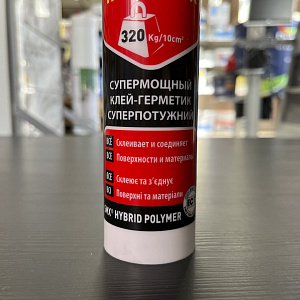 Клей-герметик гибридный Soudal Fix All Hight Tack белый, 290 мл