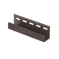 J-планка Ю-Пласт 3 м, Кирпич Коричневый