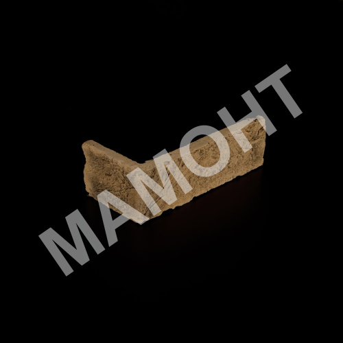 Декоративный камень угловой PETRA Клинкерный кирпич 17П2 У