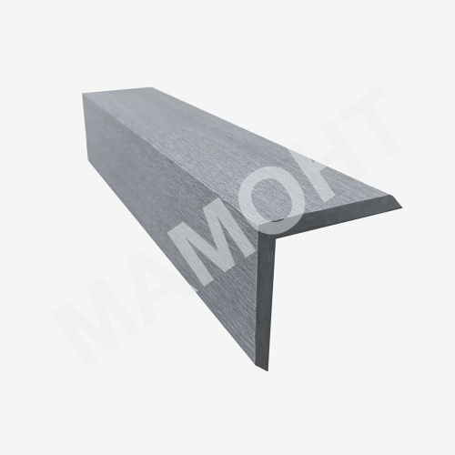 Декоративный угол ДПК RusDecking 50 х 50 мм (серый), 3 м