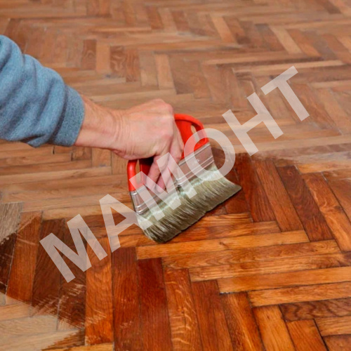 Лак для паркета и полов Alpina АКВА шелковисто-матовый, 10 л - Фото 2