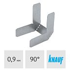 Соединитель угловой 90° Knauf (0.9 мм) для CD-профиля