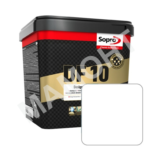 Затирка для швов Sopro DF 10 № 1050 (10) белая 5 кг