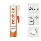 Герметик акриловый универсальный ISOBOX ТЕХНОНИКОЛЬ, белый, 260 мл