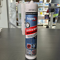 Силиконовый герметик Sopro 037 (16) светло-серый, 310 мл